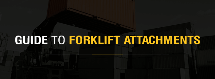 Guide to Forklift Attachments